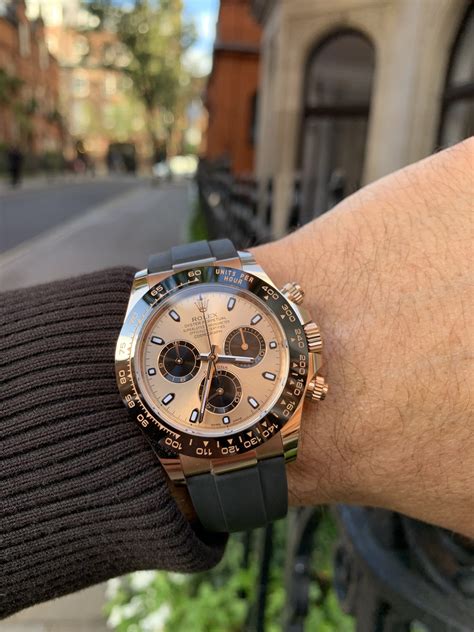 rose gold daytona